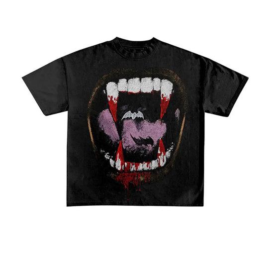 Y2K Style Vampire Tee